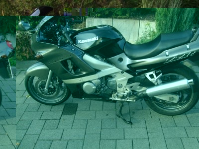 Meine ZZR600; Bj. 01/2002; mit aktuell 12.400 km