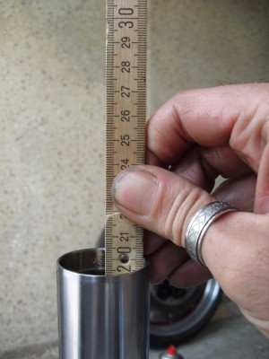 Differenzmessung 20 cm