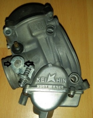 ZX600D BJ. 1990 Vergaser Zyl 4